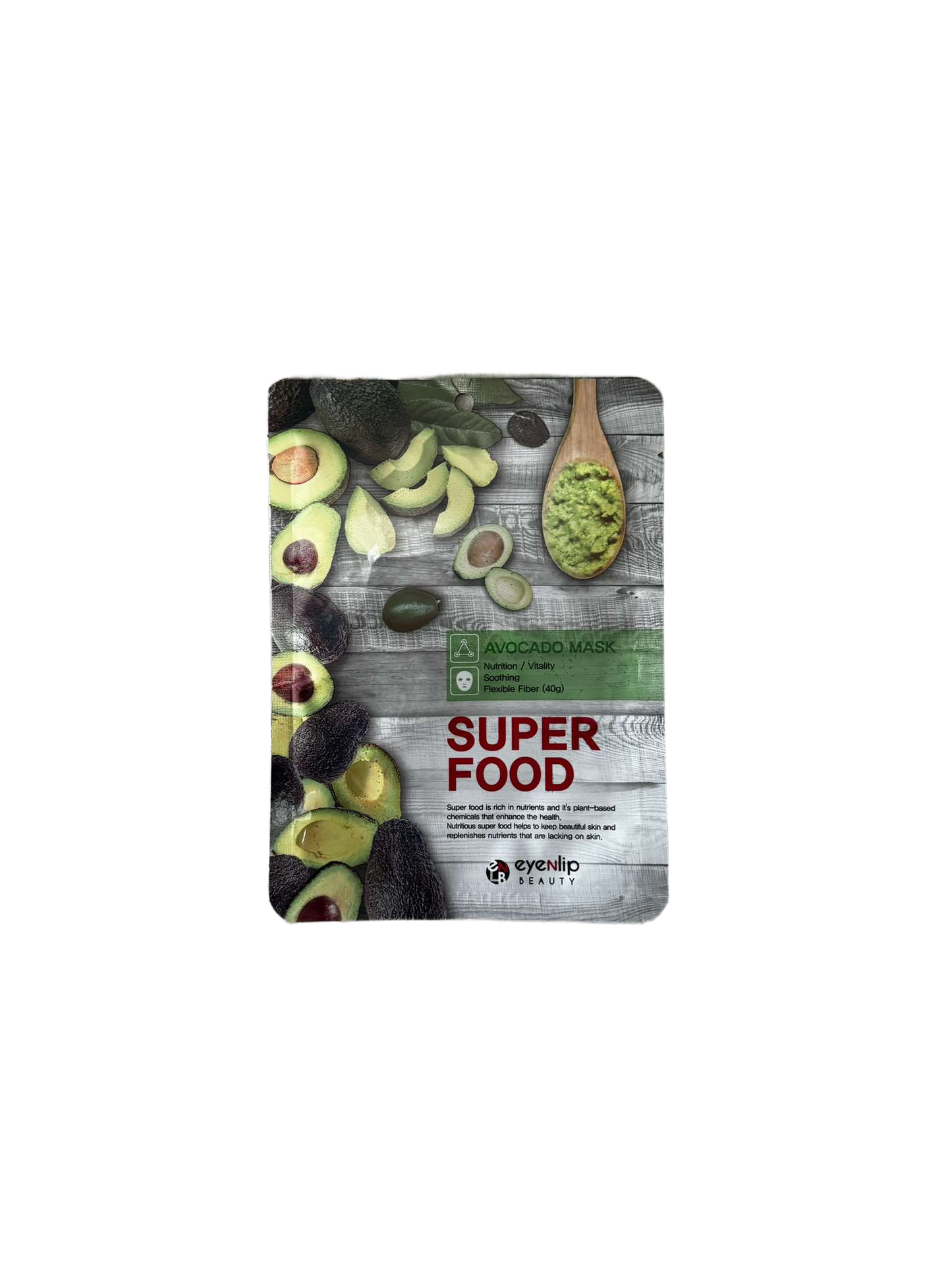 EyeNlip Beauty - Super Food Mask (Avocado)