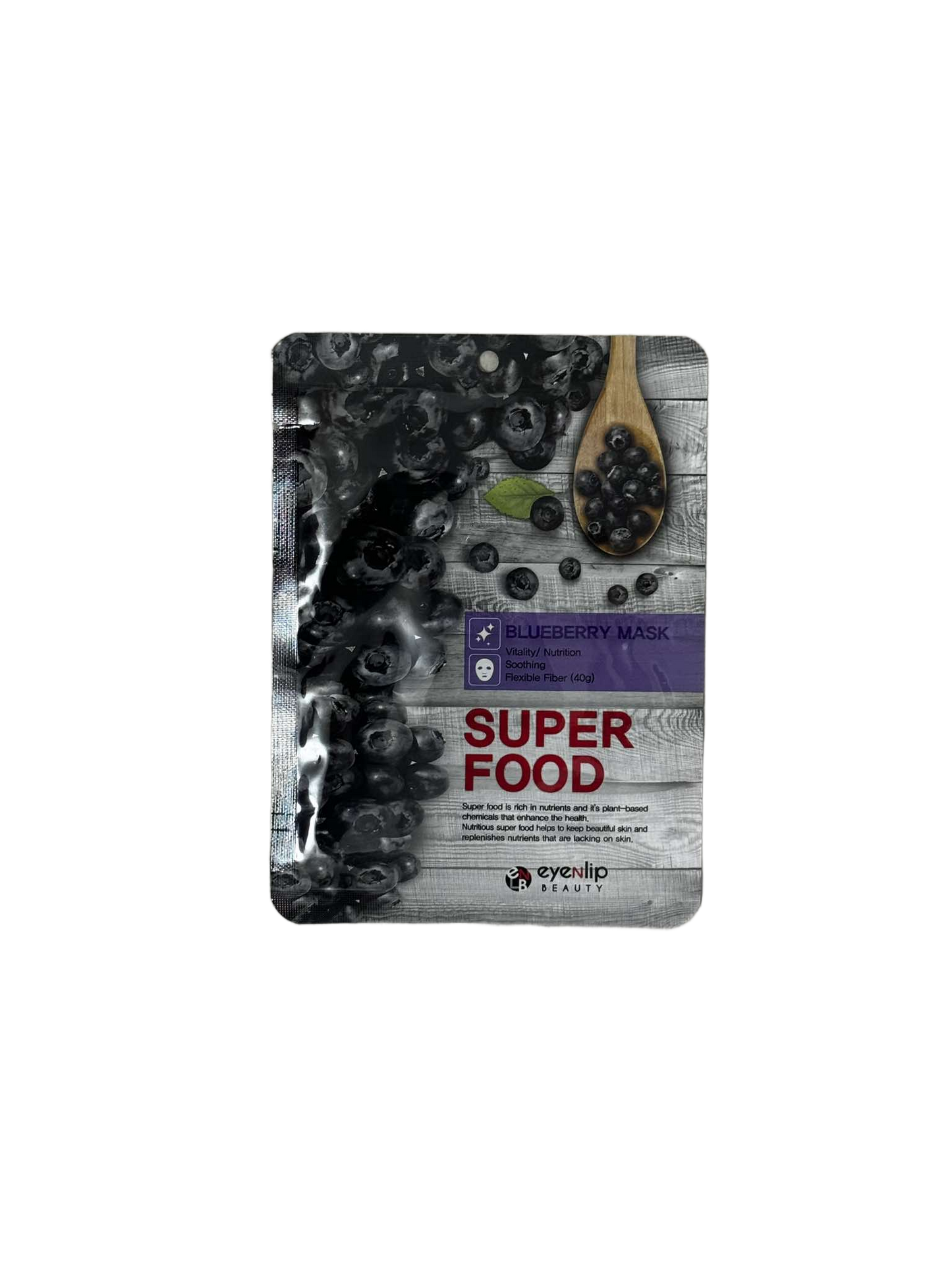 EyeNlip Beauty - Super Food Mask (Blueberry)
