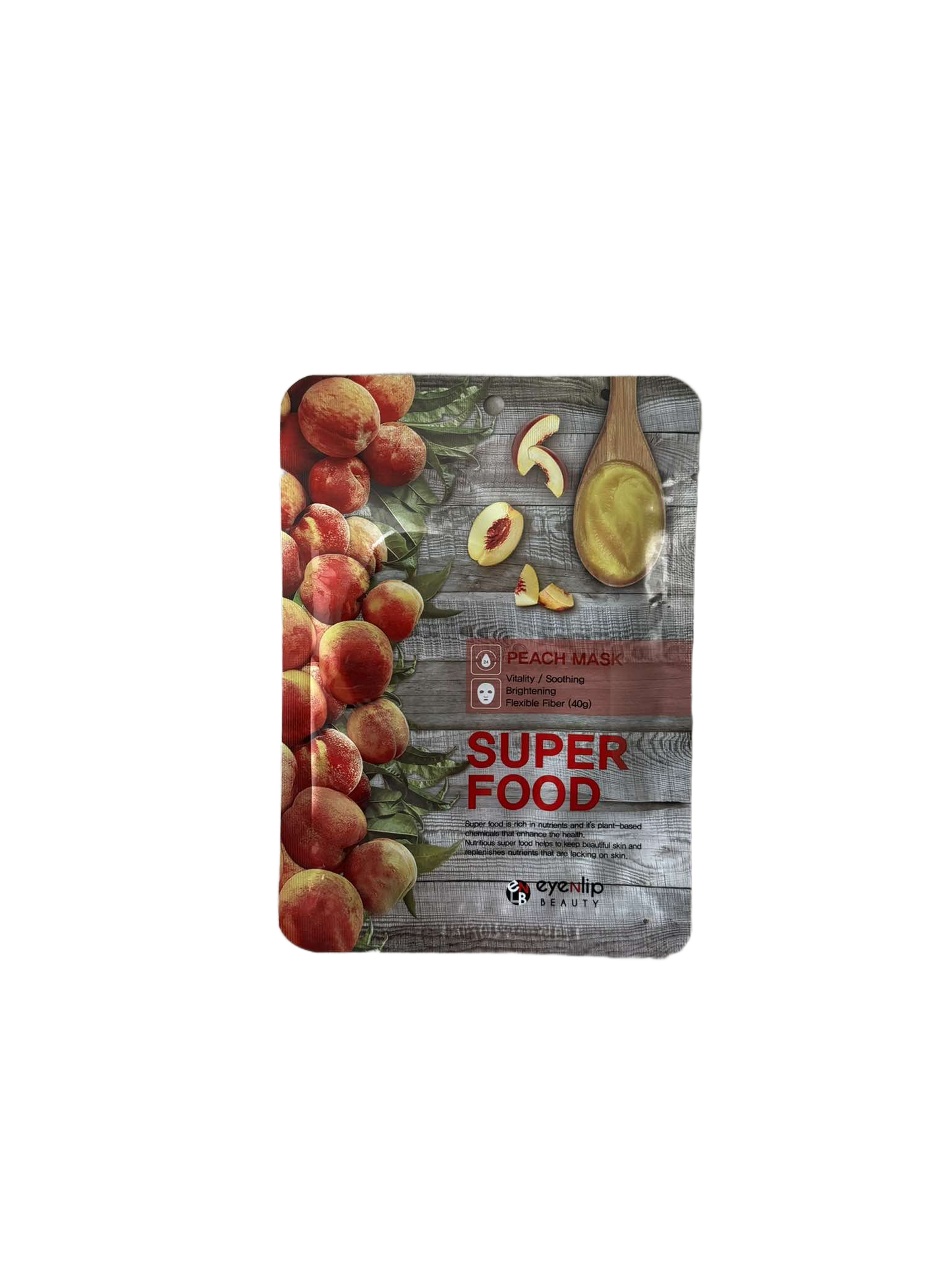 EyeNlip Beauty - Super Food Mask (Peach)