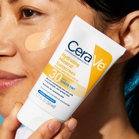 CeraVe - Hydrating Mineral Sunscreen SPF30 (teinté)