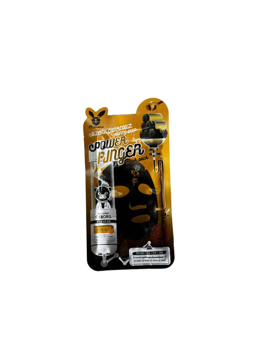 Elizavecca - Power Ringer Mask (Black Charcoal Honey Deep)